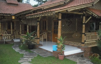bamboo house