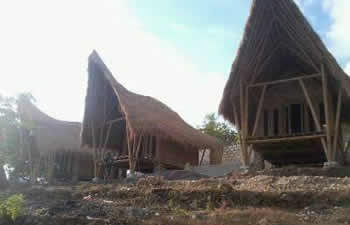 bamboo house