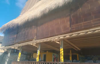 bamboo house