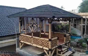 bamboo house
