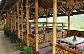 bamboo house
