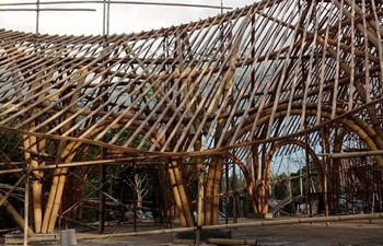 bamboo house
