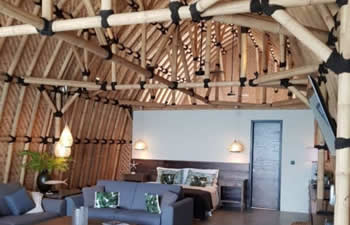 bamboo house