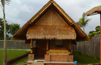 bamboo house
